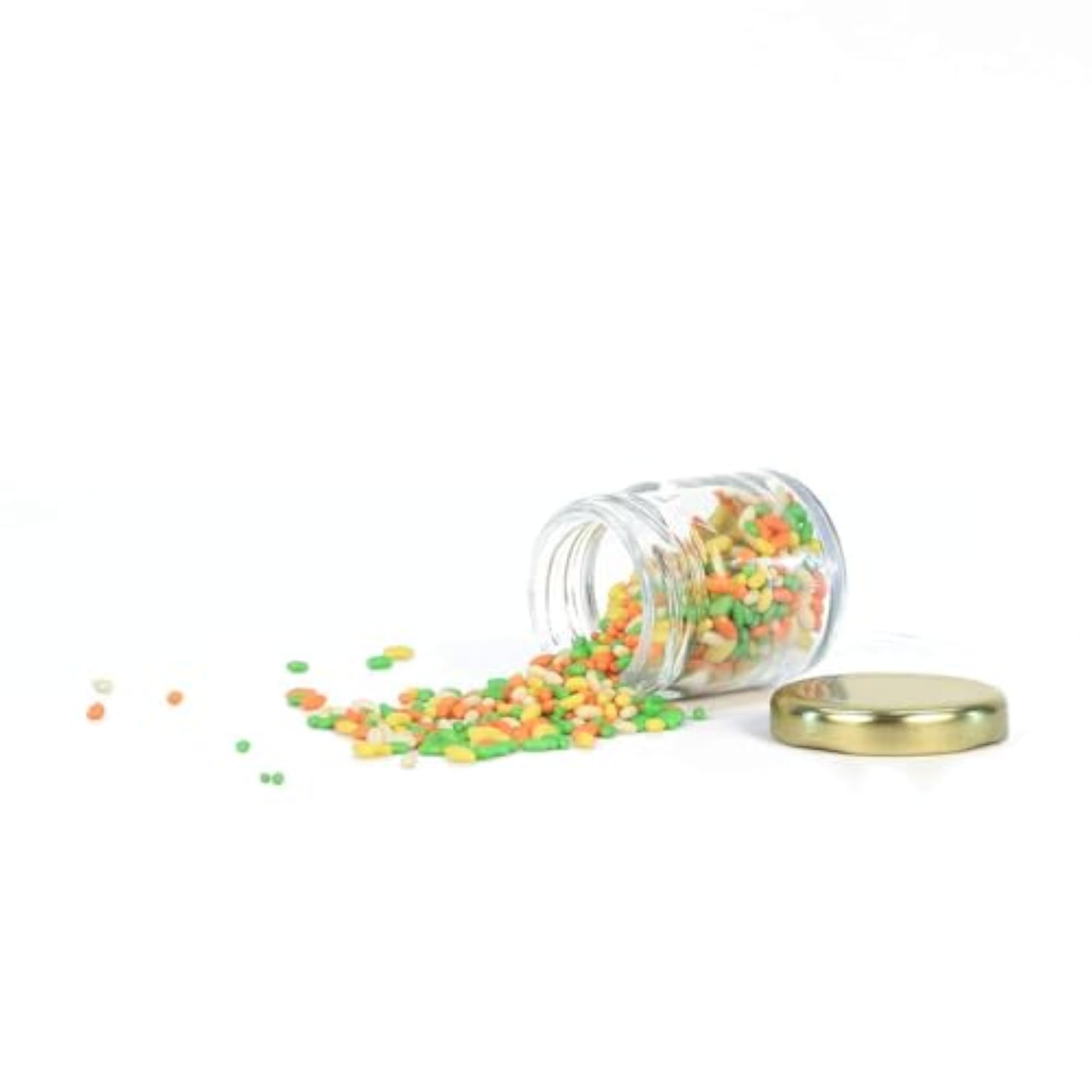 URBAN MOON Glass Mini Jar Container for DIYs & Spices